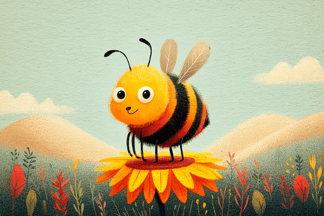 Themenbild zu Bienen · Wie sie leben und Honig machen