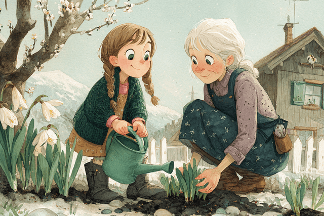 Themenbild zu Pflanzen im Frühling · Wenn alles wieder grün wird