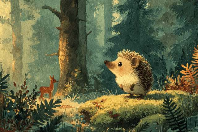 Themenbild zu Tiere im Wald · Wer wohnt unter den Tannen